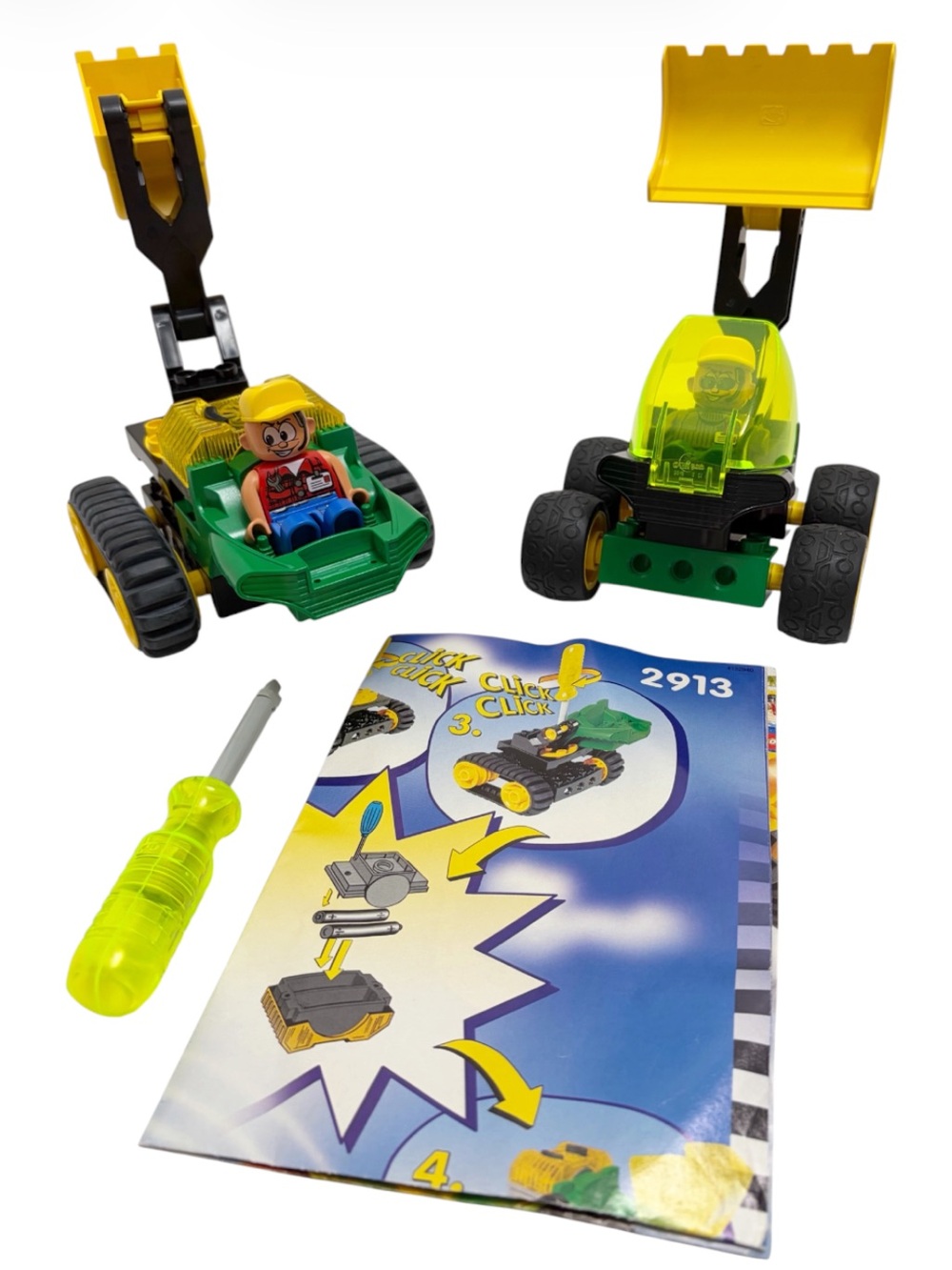 Lego | Rare Duplo Action Wheelers Construction Set 2913 with Manual